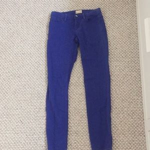 Indigo Roxy low-waisted skinny jeans